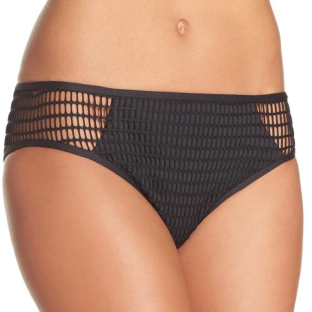 Kenneth Cole Love Hipster Bikini Bottom Black L